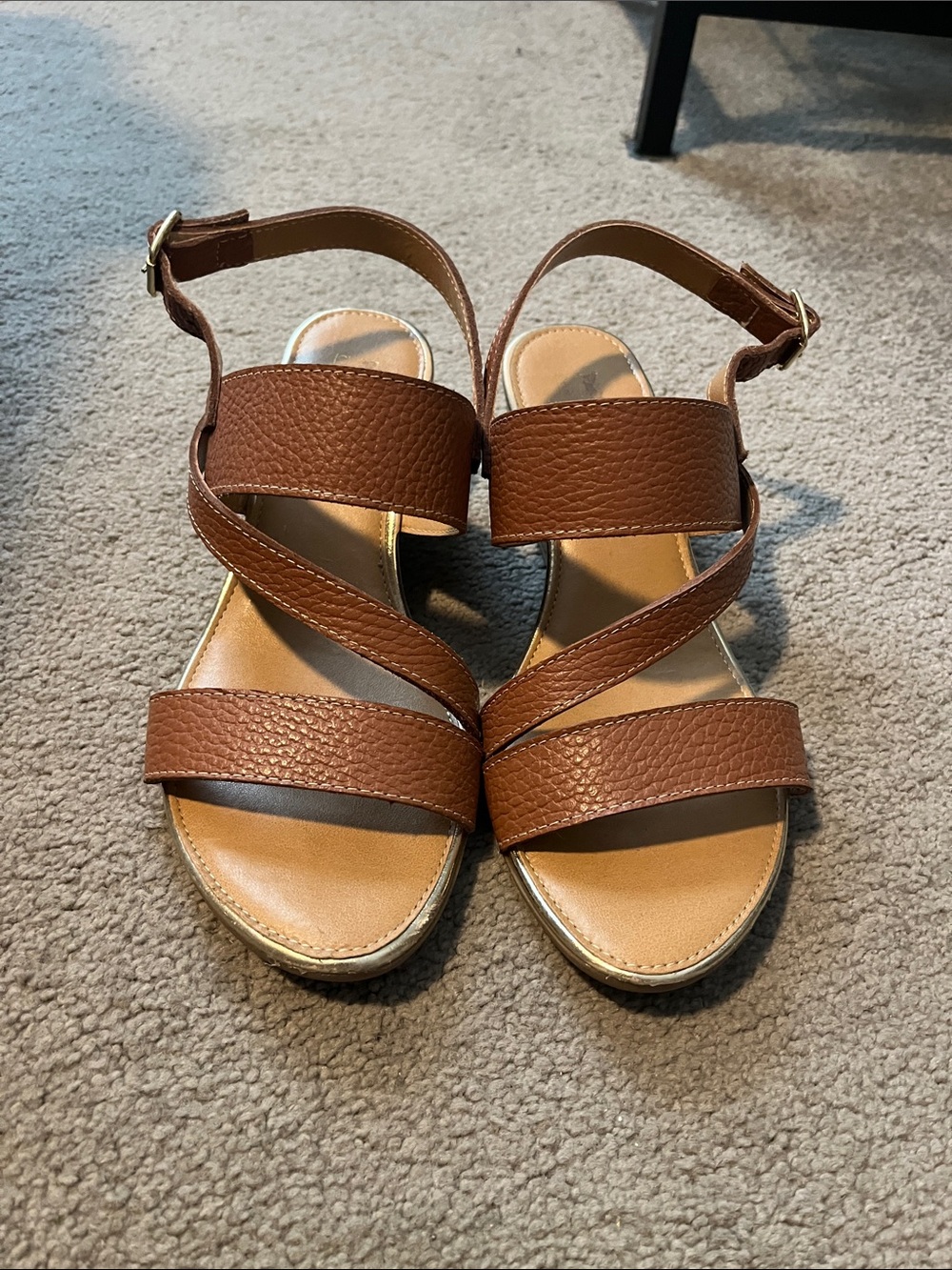 Coach and Four Wedges Size 6.5